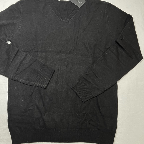 Merino wool V neck men’s Sweater men’s size & fit unisex - Picture 4 of 5